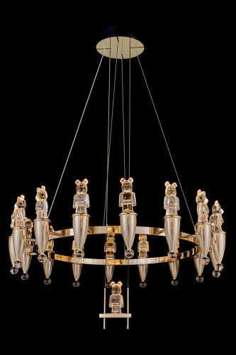 Подвесная люстра LEON Joli LE3024/850 GD