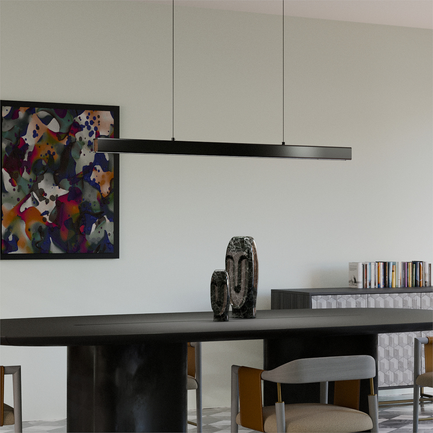 Светильник подвесной LIGHTERA Baffin LE112L-120B WIFI