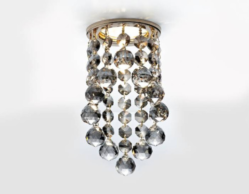 Встраиваемый светильник Ambrella Crystal K205C KF/G