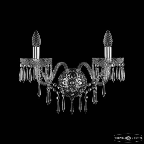 Настенное бра Bohemia 1403 1403B/2/195/XL Ni