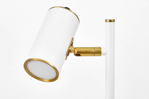 Настольная лампа Lumina Deco Mirra LDT 7731-1 WT+MD