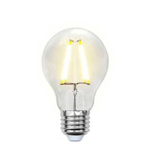 Светодиодные лампочки Uniel LED-A60-8W/WW/E27/CL GLA01TR картон (E27)  (8Вт)  (3000K) 