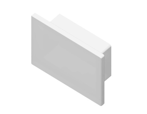 Заглушка для накладного алюминиевого профиля GP1750 (комплект 4шт) Ambrella Illumination GP8350