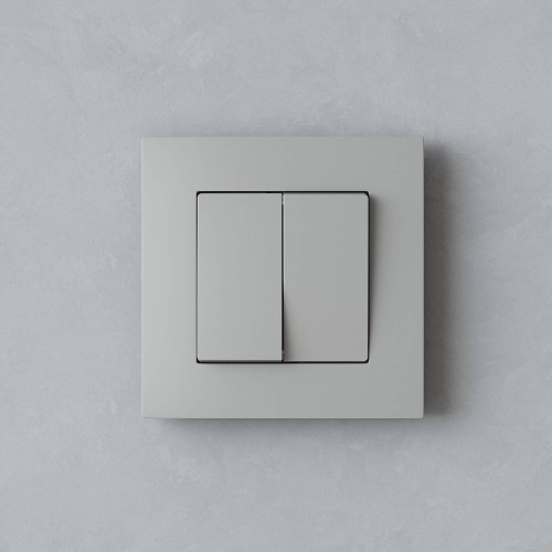 Рамка Werkel W0012917/ Рамка на 1 пост Slab (дымчатый софт)