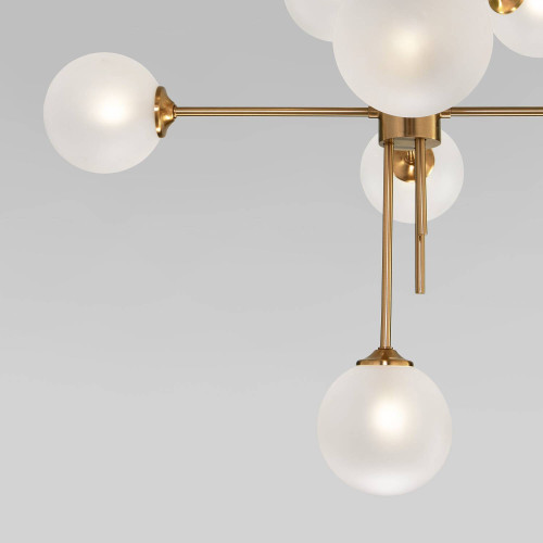 Потолочная люстра Eurosvet Volver 50383 латунь