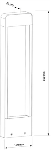 Уличный наземный светильник Deko-Light Hydrae 733052