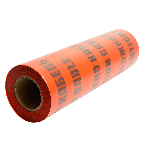 Сигнальная лента ОСТОРОЖНО КАБЕЛЬ, 100 п.м.х450 ммх100 мкмStekker INTP10-450-100 50301