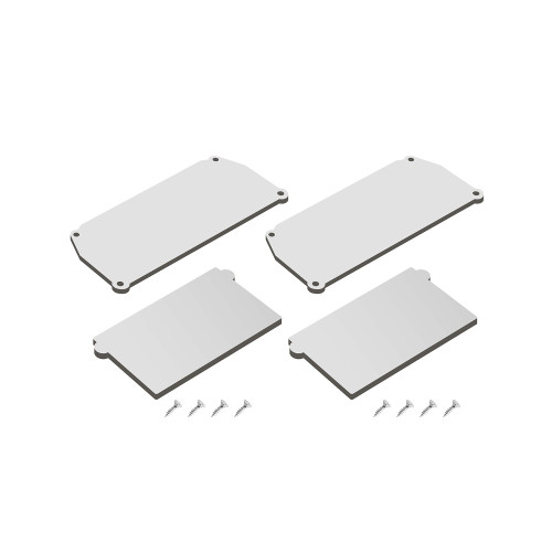 Комплект торцевых заглушек для профиля Flod Denkirs Flod DK5852-WH