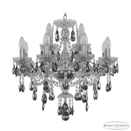Подвесная хрустальная люстра 1415 Bohemia 1415/8+4/200 Ni K731