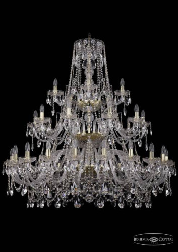 Подвесная хрустальная люстра 1411 Bohemia 1411/20+10+5/460/3d G