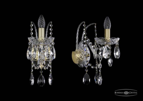 Настенное бра Bohemia 1411 1411B/1/160/XL/G