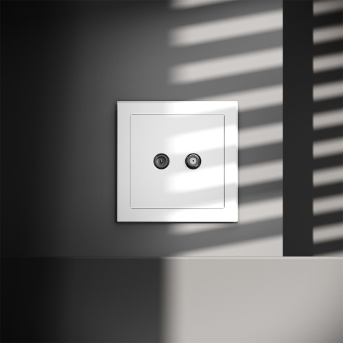 Розетка (Белый) Voltum Voltum S70 VLS060402