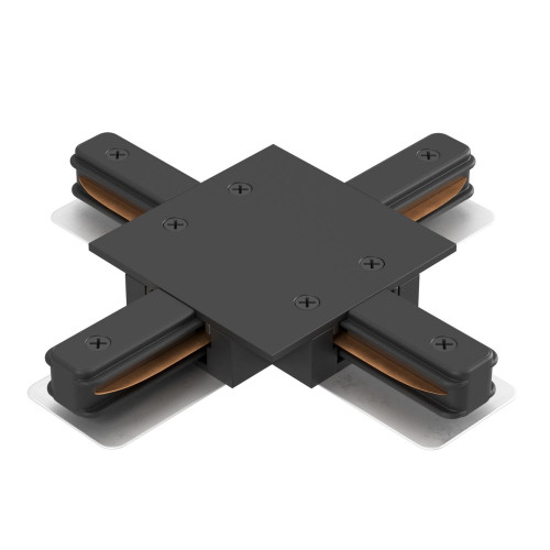 Соединитель X-образный (однофазный) для встраиваемого шинопровода Crystal Lux Clt 0.2211 CLT 0.2211 04 BL