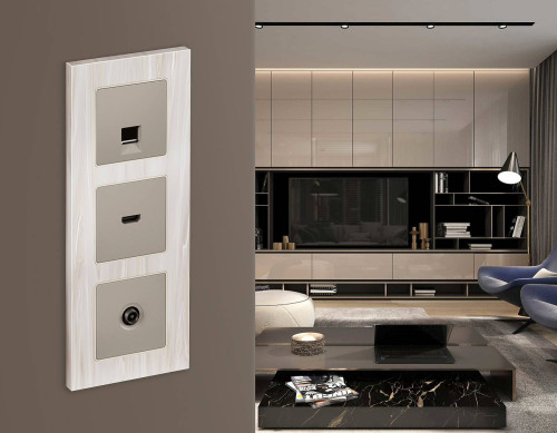 Накладка на механизм Ambrella Volt ALFA AP3730