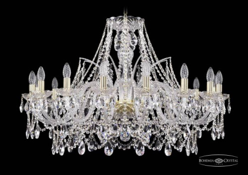 Подвесная хрустальная люстра 1411 Bohemia 1411/16/360 G