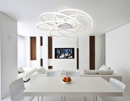 Потолочная светодиодная люстра Line Ambrella FL440