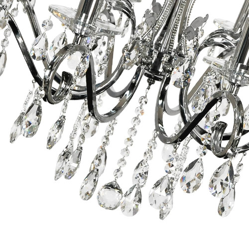 Подвесная хрустальная люстра Vesuvio Arti Lampadari Vesuvio E 1.1.8.601 N