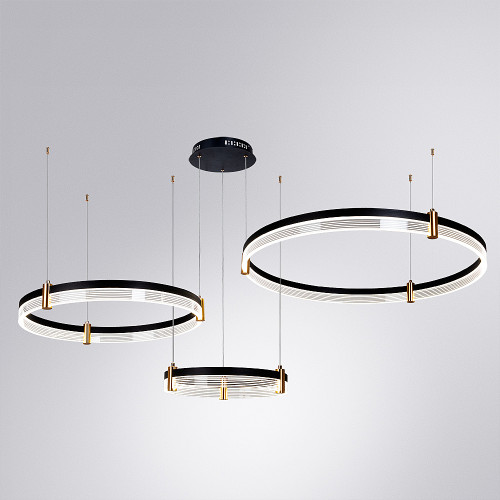Подвесная люстра Arte Lamp Mercury A2185SP-3BK