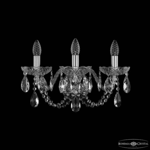 Настенное бра Bohemia 1402 1402B/3/160/XL Ni