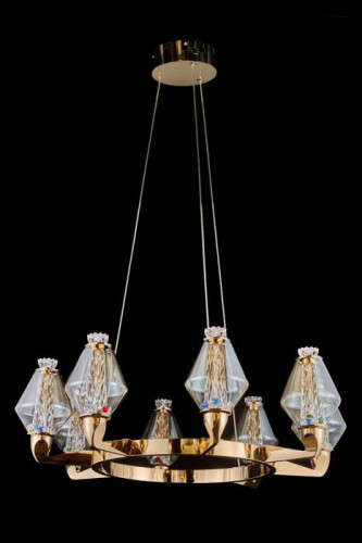 Подвесная люстра LEON Camille LE3056/800 GD