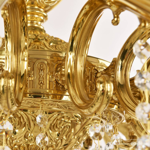 Подвесная хрустальная люстра 7202 Bohemia 72302/16/360 B G