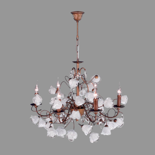 Люстра подвесная с цветочками Rosetta EL324P06.1 Citilux