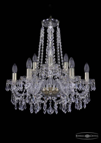 Подвесная хрустальная люстра 1403 Bohemia 1403/6+3/195/h-60 G