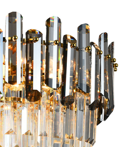 Подвесная люстра Natali Kovaltseva Imperium NUBIAN 81438/8C GOLD PLATED