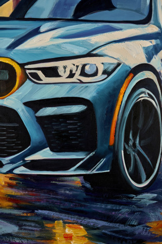 Картина настенная Teona Decor Bmw TD138