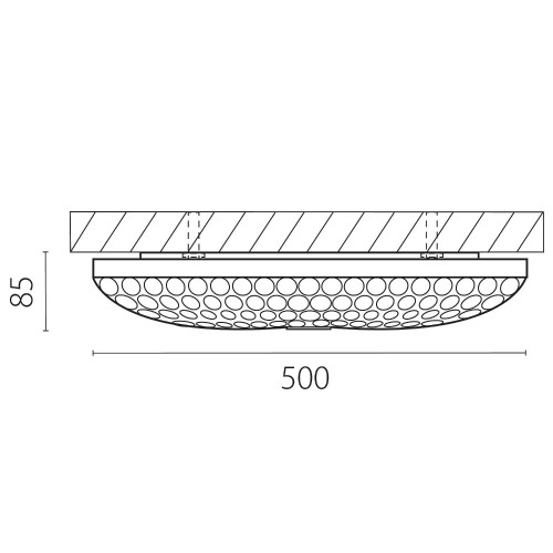 Светильник потолочный Lightstar Arco III 225540