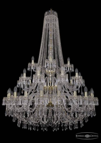 Подвесная хрустальная люстра 1403 Bohemia 1403/20+10+5/400/h-160/3d G