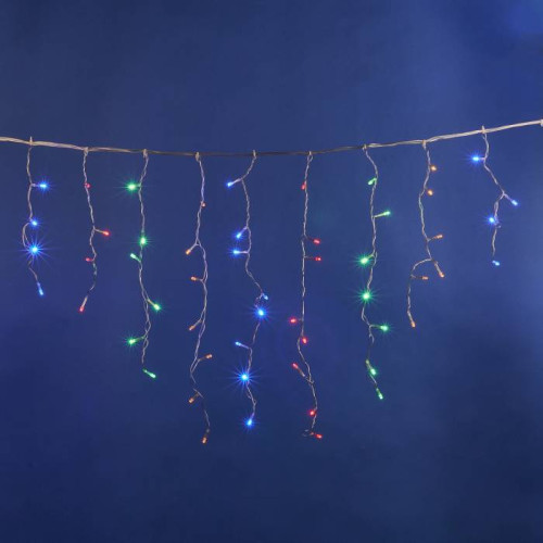 Бахрома светодиодная с контроллером, 3 м Uniel ULD-B3010-200/DTA MULTI IP20