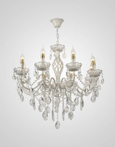 Подвесная люстра Мелодия Света P6797-8 WT+GD 000024278