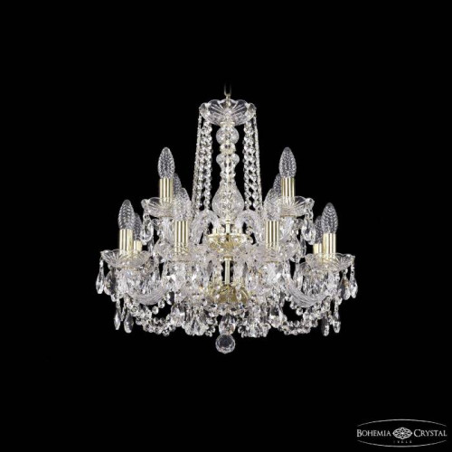 Подвесная хрустальная люстра 1402 Bohemia 1402/8+4/160/2d G