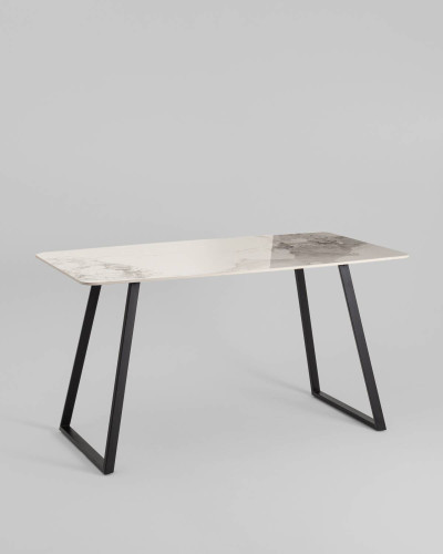 Кухонный стол Stool Group T-122 Chanel white top bl legs DUAL