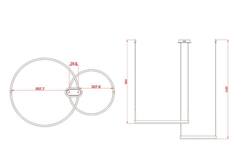 Подвесная люстра KINK Light Тор 08219,33P(3000K)