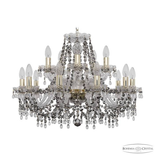 Подвесная хрустальная люстра 1410 Bohemia 1410/10+5/240 G V0300 R731