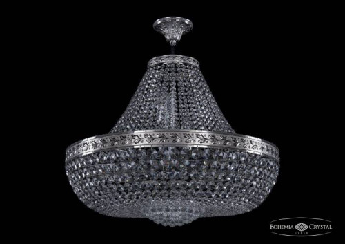 Потолочная хрустальная люстра Bohemia 1928 19281/H1/60IV Ni