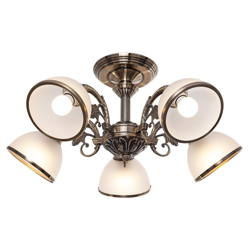 Потолочная люстра ЭкономСвет 13060 13060/5AB WT