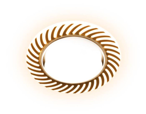 Встраиваемый светильник с узорами Gx53 Led G444 WH/WW Ambrella