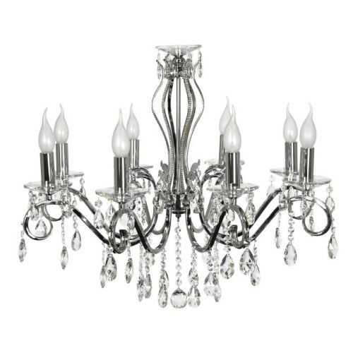 Подвесная хрустальная люстра Vesuvio Arti Lampadari Vesuvio E 1.1.8.601 N