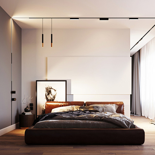 Встраиваемый магнитный трек с фланцем Arlight MAG-25 033244