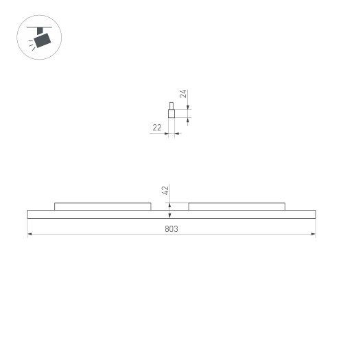 Трековый светильник Arlight Mag-Orient 060476