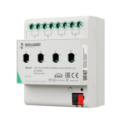 Релейный модуль 4-х канальный для KNX систем Arlight 041225