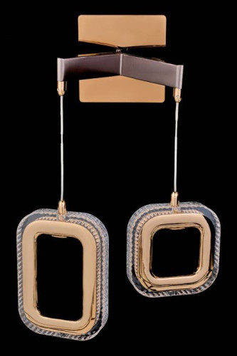 Настенное бра LEON Theona LE7701/2W Grey/Gold