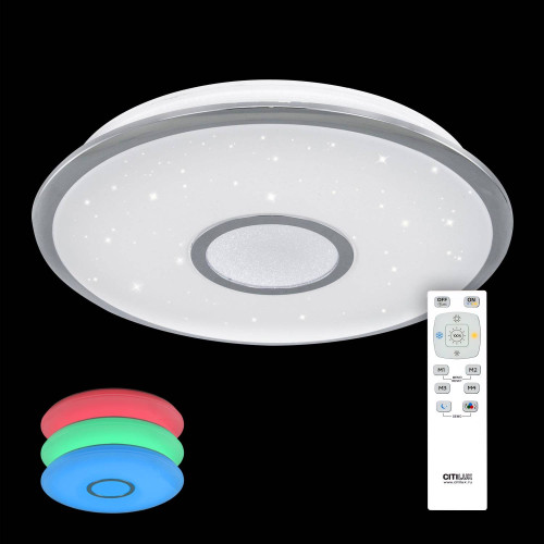 Потолочный светодиодный светильник Citilux Старлайт CL70340RGB
