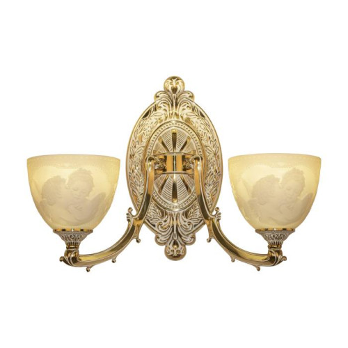 Настенное бра Bohemia Verona 7211B12/2/210 GW P1 U Angel