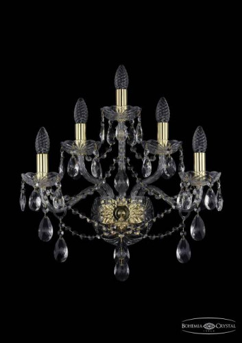 Настенное бра Bohemia 1415 1415B/2+2+1/200/XL/G