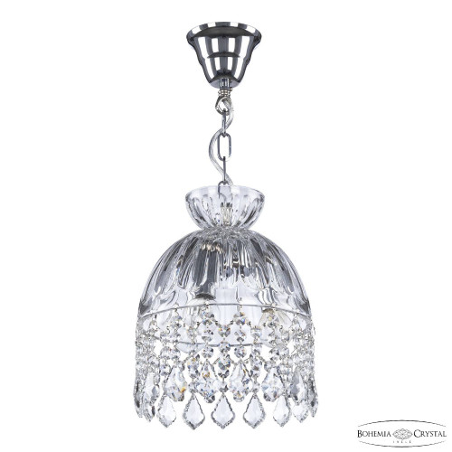 Светильник подвесной Bohemia 5478 5478/22 Ni Clear/M-1H Leafs