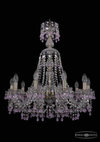 Подвесная хрустальная люстра 1410 Bohemia 1410/10/240/XL-74 Pa V7010